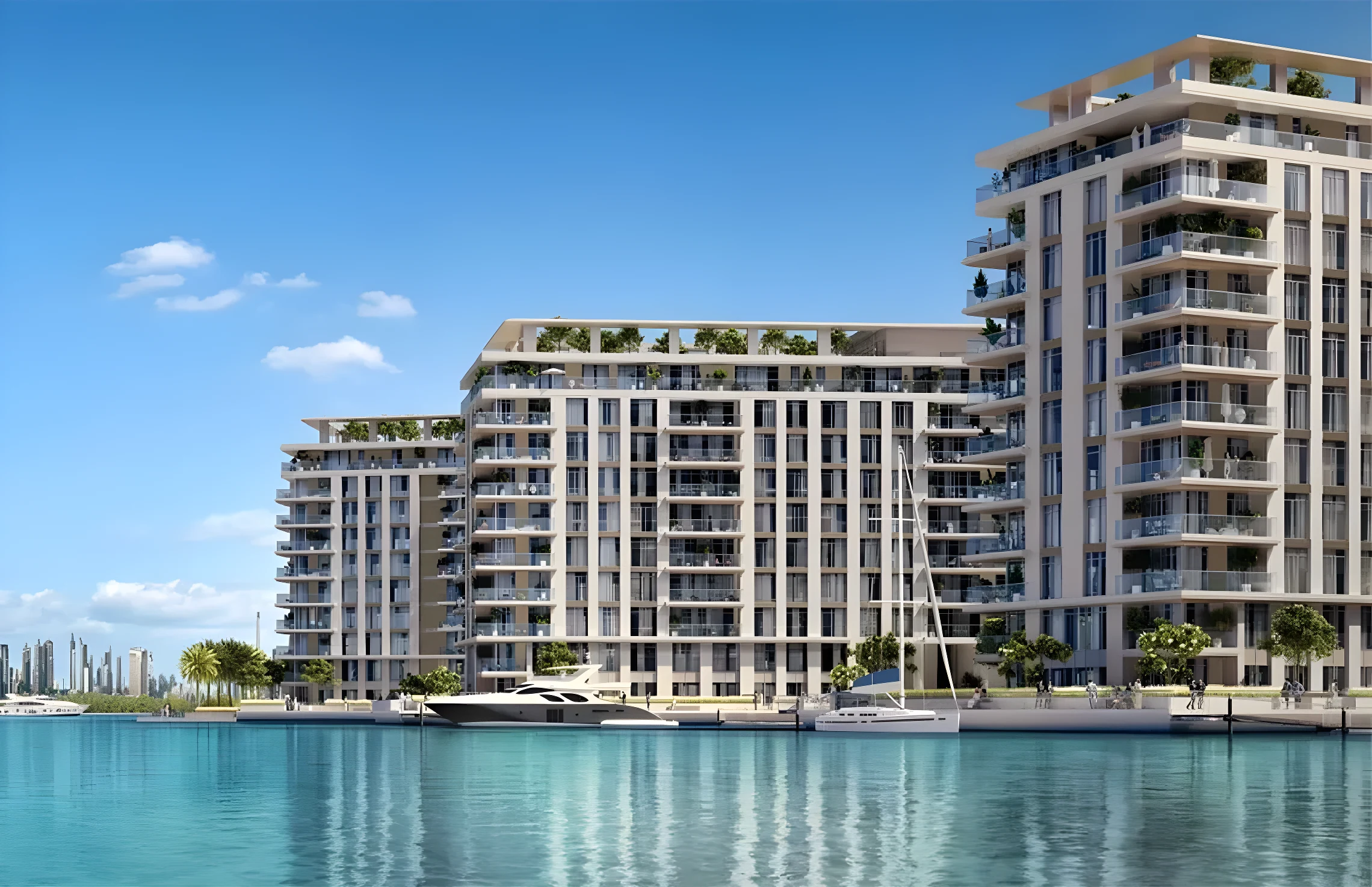 Waterfront residences at The Cove, Dubai Creek Harbour