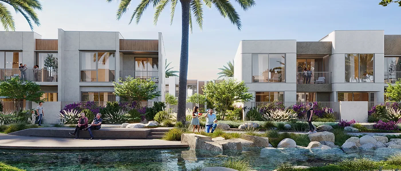 Waterside townhouses at Alana, The Valley