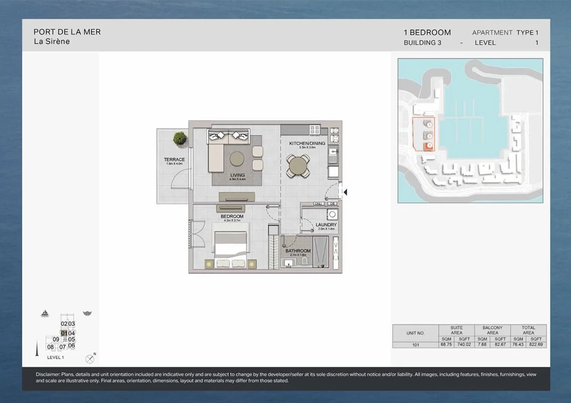 La Sirene Apartments at Port De Lamer For Sale & Rent