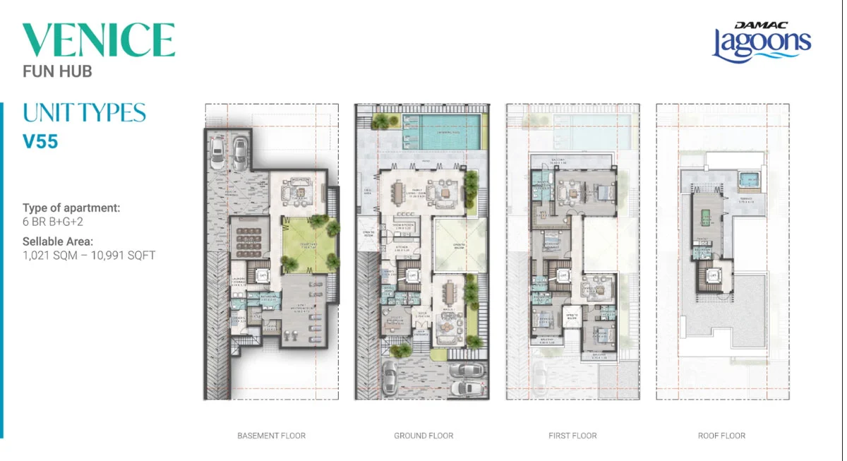 Unit Type V55 Floor Plan