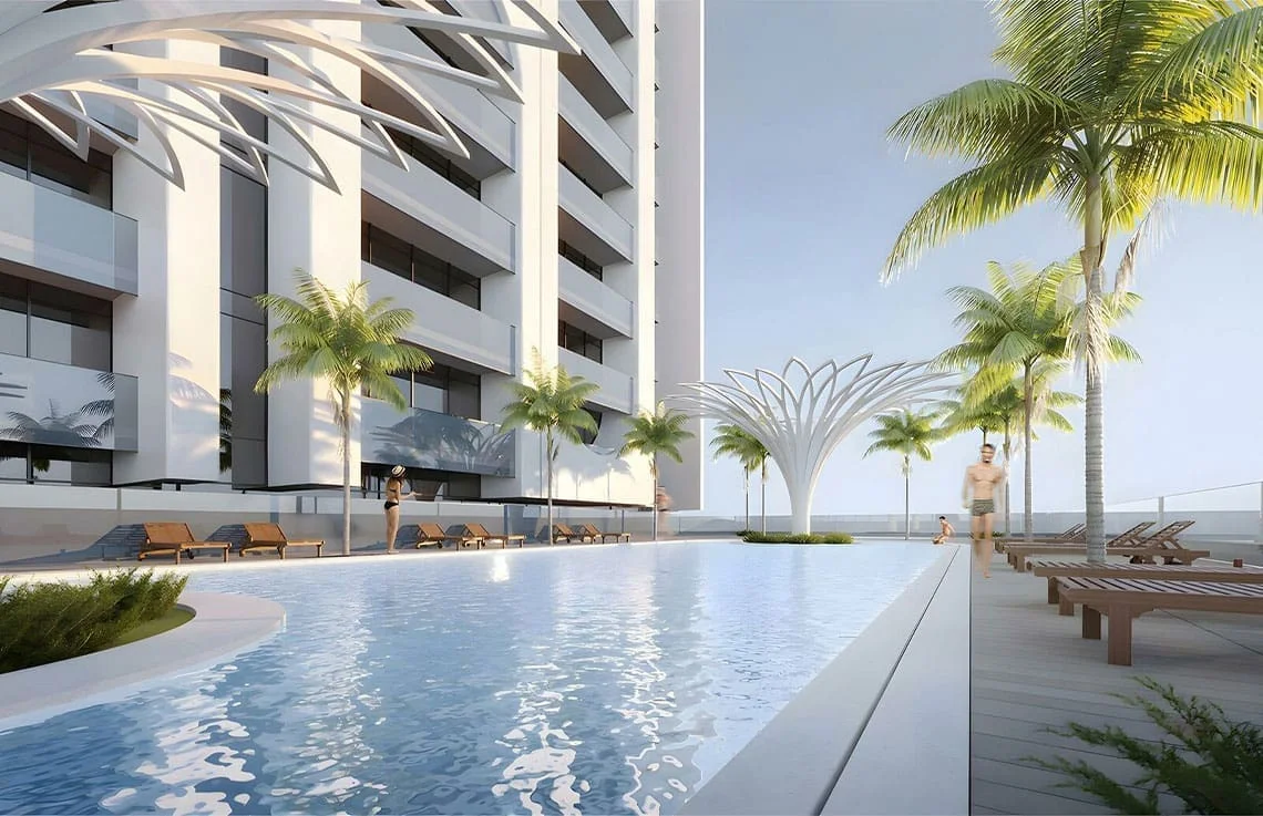 Red Square Tower at JVT