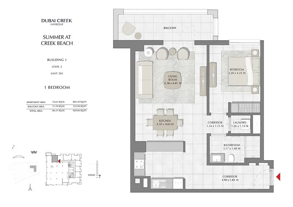 Summer at Creek Beach by Emaar Properties