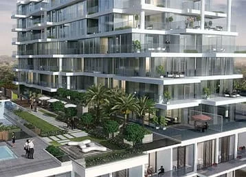 Townhouses on The Golf and The Park at Damac Hills