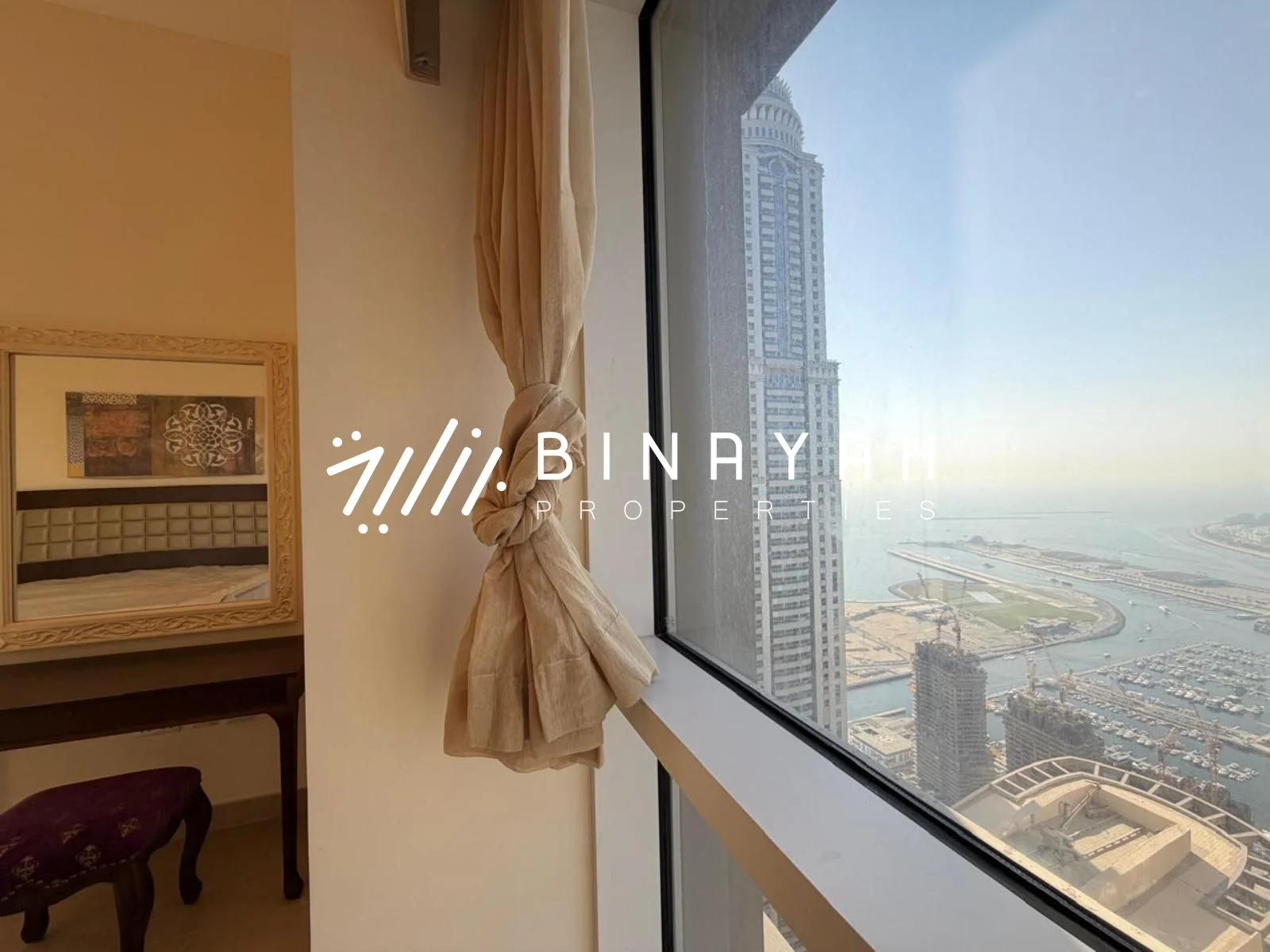 Palm View Furnished High Floor